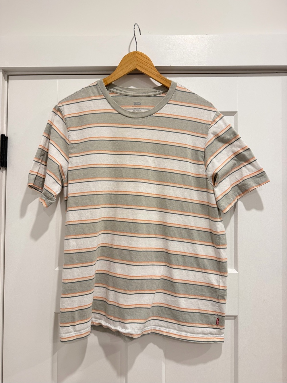 Levi’s Striped Crewneck Red Tab
